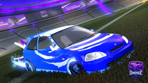 A Rocket League car design from PulseSpectrm