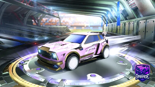 A Rocket League car design from Hansiking