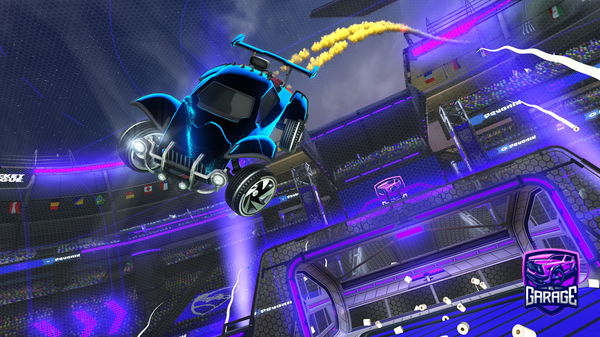 A Rocket League car design from Looocid-PS4