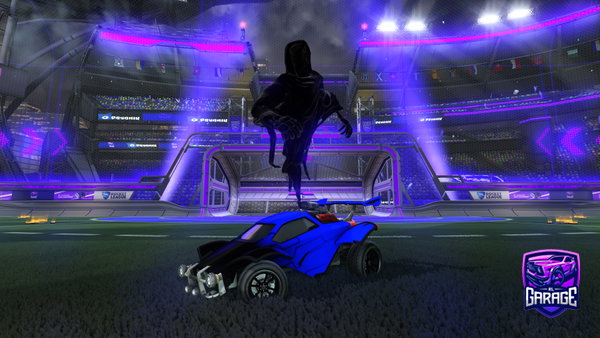 A Rocket League car design from Hellacool