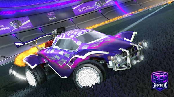 A Rocket League car design from VstarGamer