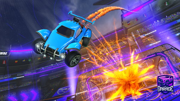 A Rocket League car design from Mrmagetti