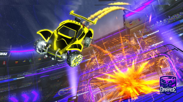 A Rocket League car design from AlikeSpan