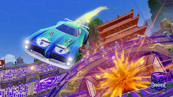 A Rocket League car design from parrot-_-482