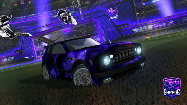 A Rocket League car design from ReallBatman
