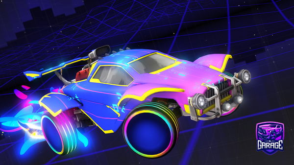 A Rocket League car design from E-boi7908