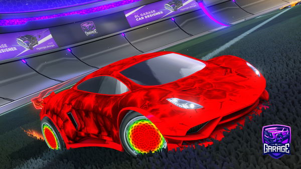 A Rocket League car design from leo_anbu