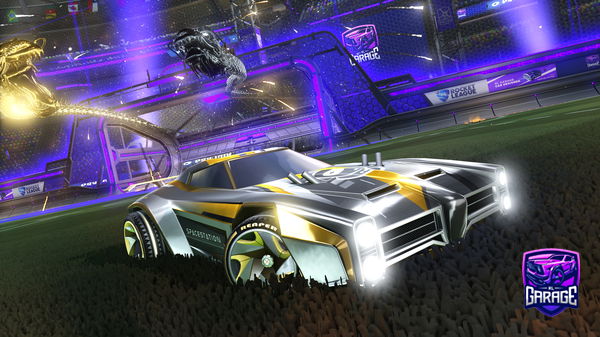 A Rocket League car design from F4_DragonMankake