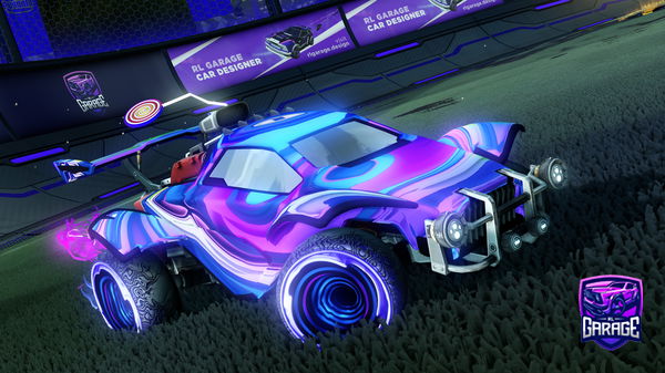 A Rocket League car design from JULA11