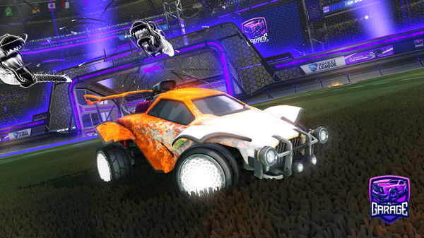 A Rocket League car design from GhOsT60