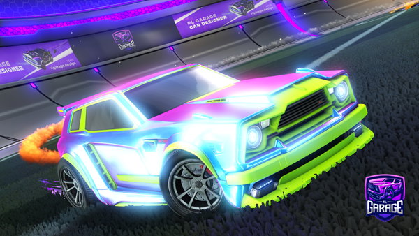 A Rocket League car design from Apex_Shredder3