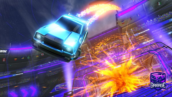 A Rocket League car design from n1puns