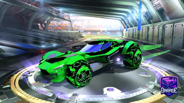 A Rocket League car design from irosario78
