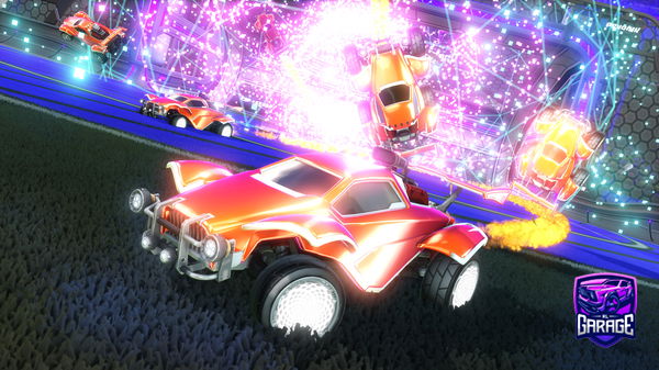 A Rocket League car design from Lizarnater4376