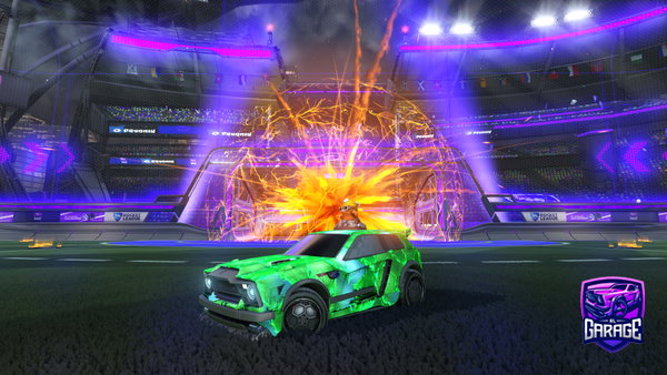 A Rocket League car design from LucasHoyle