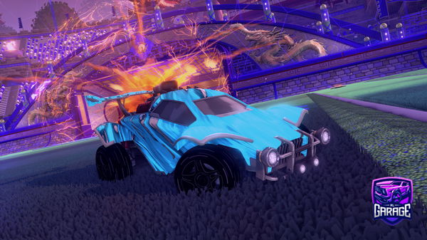 A Rocket League car design from NInja247tg