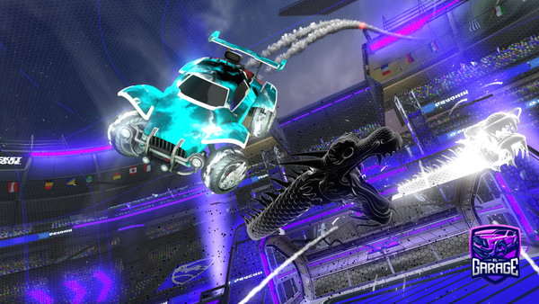 A Rocket League car design from lxverjay