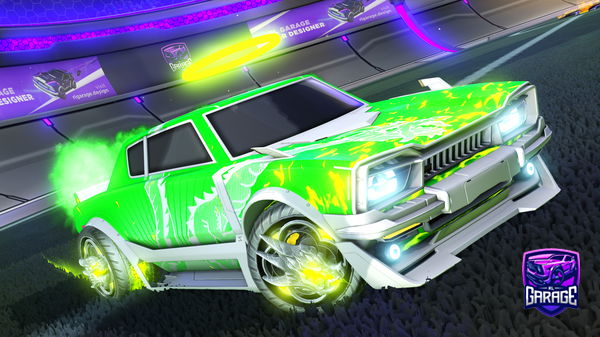 A Rocket League car design from CUBSBUBS13