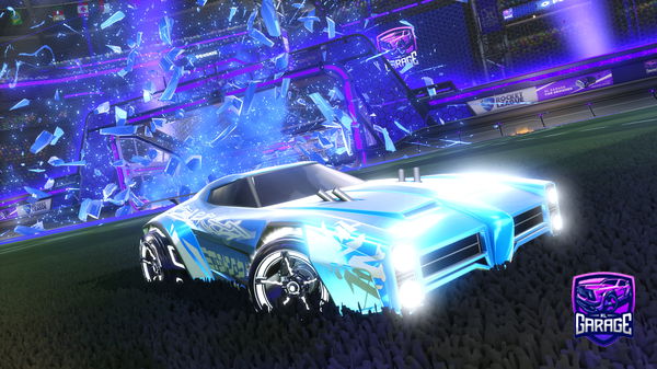 A Rocket League car design from Ksimo_