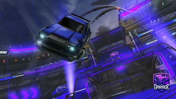 A Rocket League car design from ryzzu