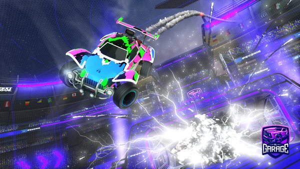 A Rocket League car design from Smellywog43