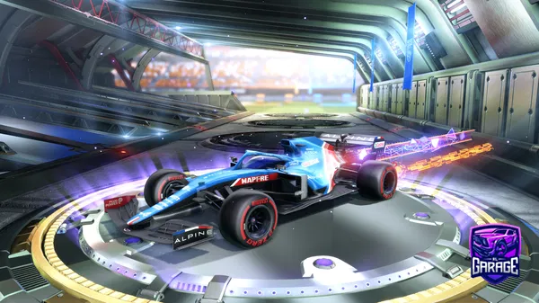 A Rocket League car design from planedash