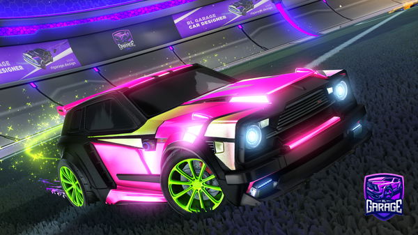 A Rocket League car design from Exoblade