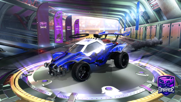 A Rocket League car design from Riquezz11
