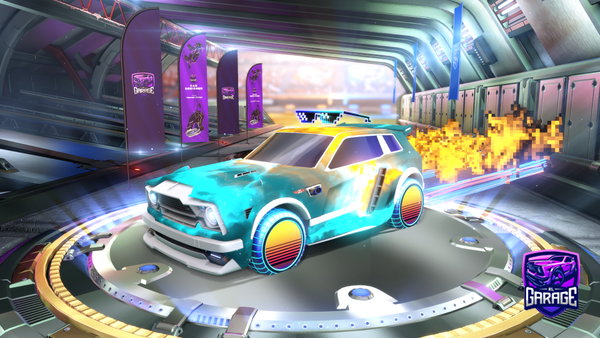 A Rocket League car design from mr_yazzan