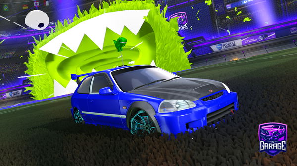 A Rocket League car design from villagaray1