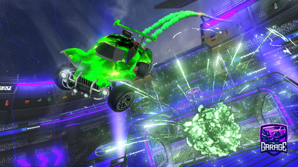 A Rocket League car design from tech-dude5