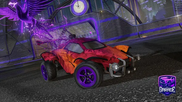 A Rocket League car design from Imbrokeneh