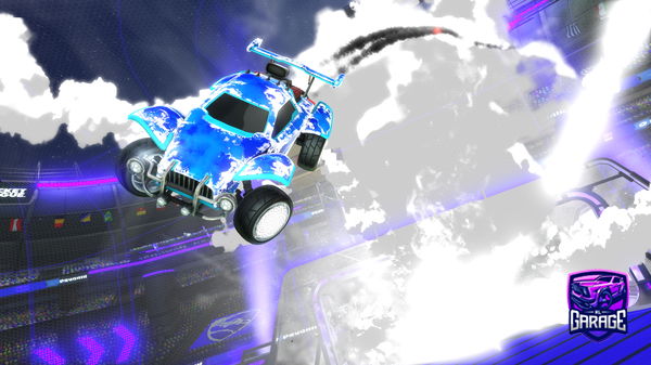 A Rocket League car design from xMotion