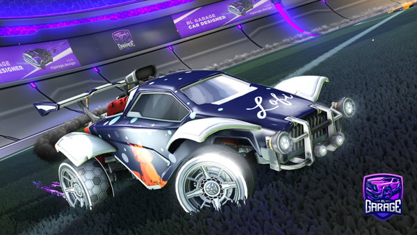 A Rocket League car design from Galaxyyoo_GX1