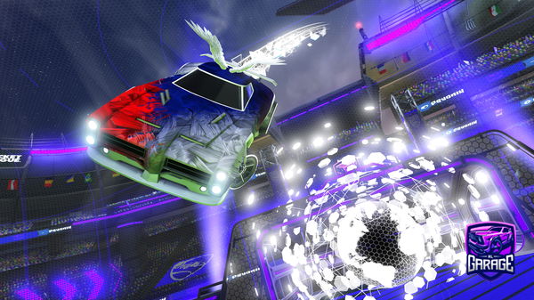 A Rocket League car design from Thedarksnake123