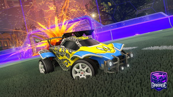 A Rocket League car design from bulldog_50