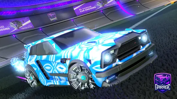 A Rocket League car design from Telmoj14_