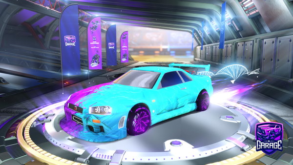 A Rocket League car design from Haze_LX