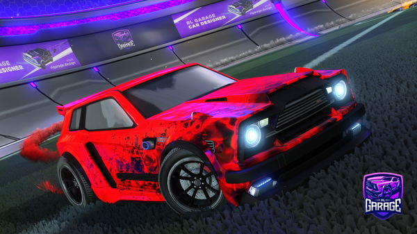 A Rocket League car design from pinpoynt