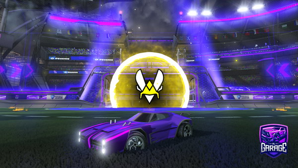 A Rocket League car design from LAXO494