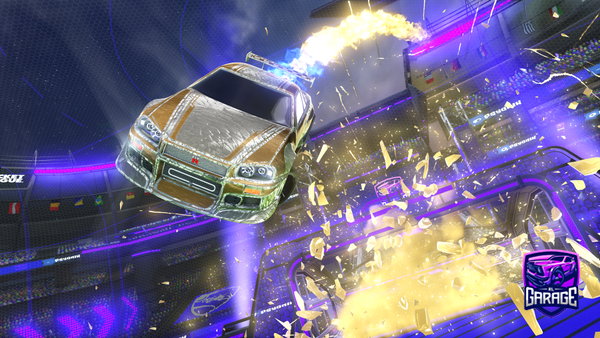 A Rocket League car design from T2ezzz