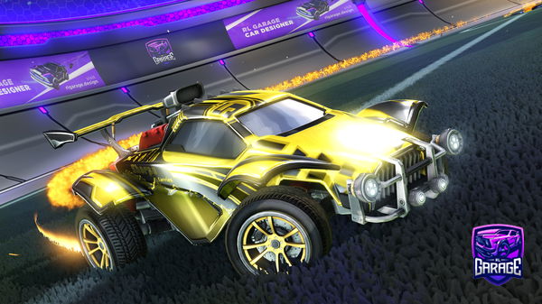 A Rocket League car design from Annoying_K
