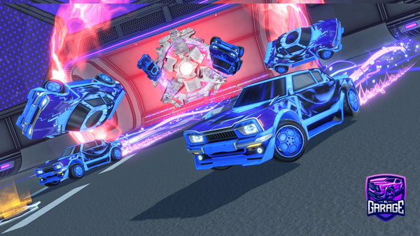 A Rocket League car design from Ben3113r