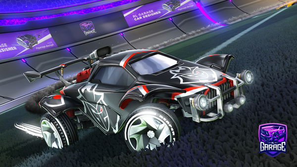 A Rocket League car design from Rkerk96