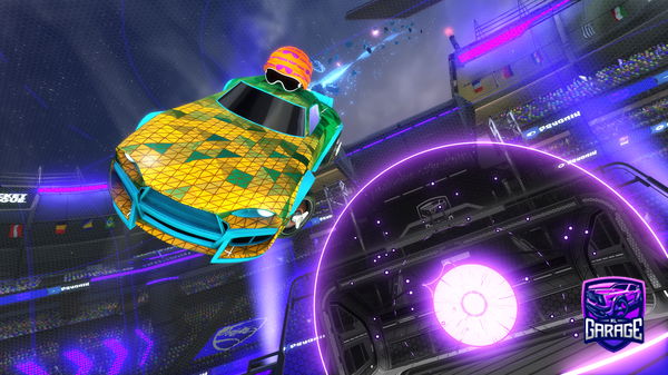 A Rocket League car design from Lduzmani