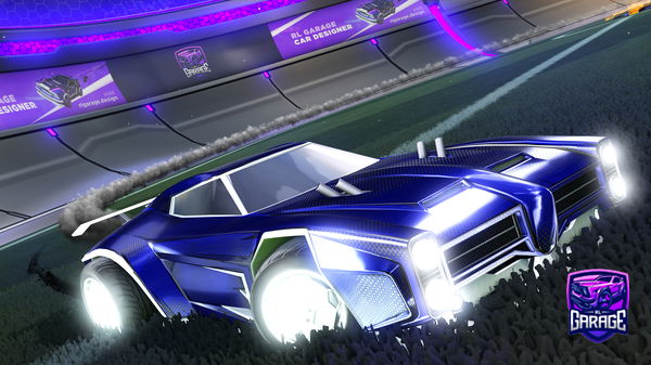 A Rocket League car design from Tipu33