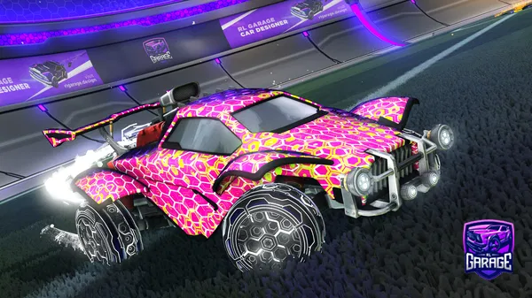 A Rocket League car design from Verrkami