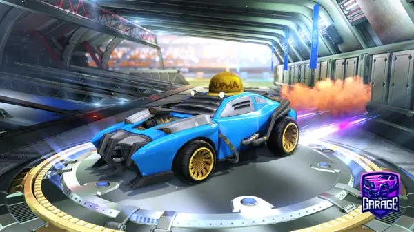A Rocket League car design from damony