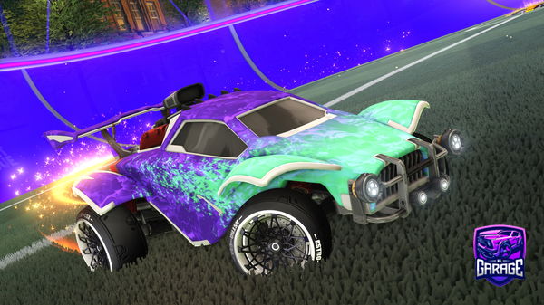 A Rocket League car design from Gibbo73
