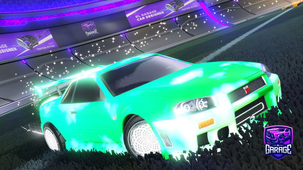 A Rocket League car design from IcONic_Wrld